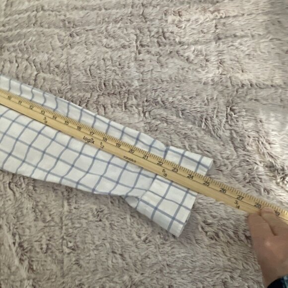 Peter Millar Long Fetlock Autumn Soft Cot ,Button‎ Sport Woven Shirt Men M White - Picture 7 of 14